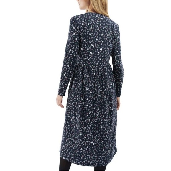 Barbour Cassley Cotten Floral Midi Dress - Picture 3 of 10